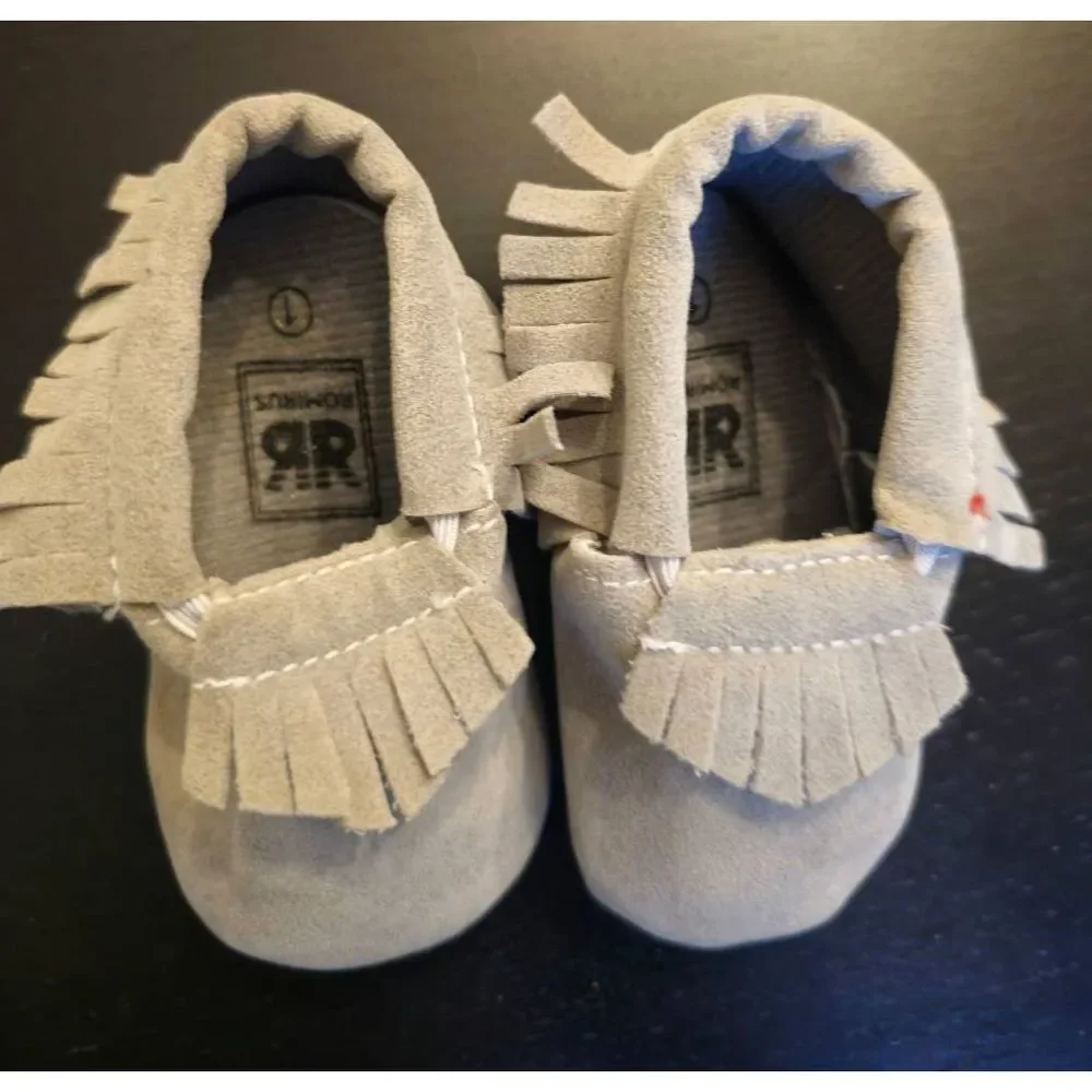 Baby Mocassins Size 1 Crib Shoes Romirius